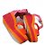 Hermès Espadrillas ilana in camoscio arancio solare Arancione - vista 2