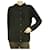 Autre Marque Crossley Schwarze Strickjacke aus Baumwolle mit Knopfleiste vorne und Kapuze, Cardi-Jacke, Größe XS  ref.957422