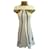 Emporio Armani Pale Green Sleeveless Silk A-Line Dress IT 42 UK 10 US 6 Light green  ref.957430
