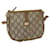GUCCI GG Plus Canvas Shoulder Bag PVC Leather Beige Auth th3722  ref.957521