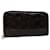 LOUIS VUITTON Monogram Vernis Zippy Wallet Wallet Amarante M93522 LV Auth 44656 Patent leather  ref.957523