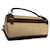Hermès ***Hermes Toile Canvas Leather Bag Brown Beige Gold hardware Cloth  ref.957748
