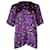 Marni Floral Print Blouse in Purple Viscose Cellulose fibre  ref.957762