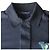 Polo a maniche lunghe con logo Louis Vuitton in cotone blu scuro Blu navy - vista 3