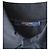 Polo a maniche lunghe con logo Louis Vuitton in cotone blu scuro Blu navy - vista 4