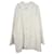 Parka con capucha Burberry en algodón color crema Blanco Crudo  ref.957794