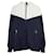 Brunello Cucinelli Reversible Hooded Jacket in White and Navy Nylon Blue Navy blue  ref.957795