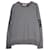 Thom Browne 4 Bar Relaxed Crewneck Sweatshirt in Grey Cotton  ref.957847