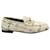 Mocassini Gucci Horsebit Jordaan in tweed romantico bianco sporco Cotone  ref.957869