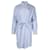 Vestido camisa listrada Kenzo em algodão azul  ref.957877