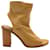 Chloé Chloe Cut-Out Ankle Length Boots in Brown Leather  ref.957887