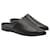 Flat Mules Stuart Weitzman in pelle nera Nero - vista 4