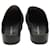 Flat Mules Stuart Weitzman in pelle nera Nero - vista 5
