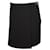 Hermès Shorts Hermes Overlap Detail en Lana Negra Negro  ref.957908