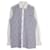 Bottega Veneta Camisa listrada de botões em algodão azul e branco  ref.957918
