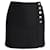 Minifalda de tubo con botones laterales Ba&Sh en poliéster negro  ref.957926