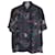 Camisa de manga curta Dior x Peter Doig Oblique Camo em seda multicolorida Multicor  ref.957951