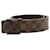 Louis Vuitton LV Buckle Belt in Brown Damier Leather  ref.957970