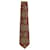 Giorgio Armani Printed Tie in Maroon Silk Brown Red  ref.958008