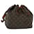 LOUIS VUITTON Monogram Petit Noe Shoulder Bag M42226 LV Auth th3703 Cloth  ref.958435