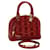 LOUIS VUITTON Vernis Rayure Alma BB Hand Bag Red M915593 LV Auth 44749 Patent leather  ref.958438