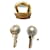 cadeado hermès em aço dourado NOVO para bolsa kelly ,Birkin ,Victoria  ref.958482