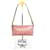 MCM Petit sac à bandoulière Baguette texturé en cuir croco rose Small Cuirs exotiques Bijouterie dorée  ref.958495
