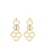 Coco Crush CHANEL Orecchini T.  metallo Blu - vista 3