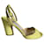 Jimmy Choo Sandals Yellow Suede  ref.958582