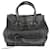 Grand sac Céline luggage Phantom en cuir imprimé coco Noir  ref.958589