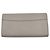 Billetera Louis Vuitton Capucines en cuero gris claro - vista 2