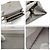 Billetera Louis Vuitton Capucines en cuero gris claro - vista 6
