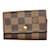 Louis Vuitton damene ebene 6 Porta-chaves N62630 Marrom Lona  ref.958650