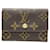 Louis Vuitton Porte-monnaie Braun Leinwand  ref.958850