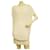 Vivienne Westwood Anglomania Mini abito drappeggiato bianco argentato lucido taglia XS Acetato  ref.959076