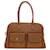 Hermès HERMES Caravas 43 Hand Bag Leather Brown Auth am4464  ref.959180