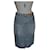 Just Cavalli Denim skirt Light blue Cotton  ref.959224