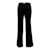 Pantalones Prada Satén Negro  ref.959250