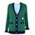 Chanel, Chanel Rarest CC Edelweiss Patch Salzburg Cardigan Green Wool  ref.959272