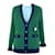 Chanel, Chanel Rarest CC Edelweiss Patch Salzburg Cardigan Verde Lana  ref.959272