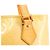 Louis Vuitton Houston in vernice dorata/jaune Beige D'oro Giallo - vista 5