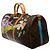 LOUIS VUITTON Keepall Bag in Brown Canvas - 101244 - view 3