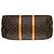 LOUIS VUITTON Keepall Bag in Brown Canvas - 101244 - view 9