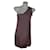 Elisabetta Franchi Little dress Dark purple Viscose  ref.959793