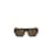 LOUIS VUITTON Gafas de sol T.  el plastico Castaño Plástico  ref.959830