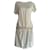 Moschino Cheap And Chic Robes Acetate Blanc  ref.960045