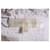 LOVESHACKFANCY Top fruncido Bucky de algodón blanco - vista 4