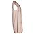 Trim Hermès Vestido túnica Hermes con ribetes de cuero en algodón rosa - vista 2