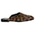 Stella Mc Cartney Mules con estampado de leopardo en piel sintética marrón de Stella McCartney Sintético  ref.960078
