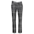 Dolce & Gabbana Pantalon en denim à carreaux avec insertion de tweed en coton multicolore  ref.960121